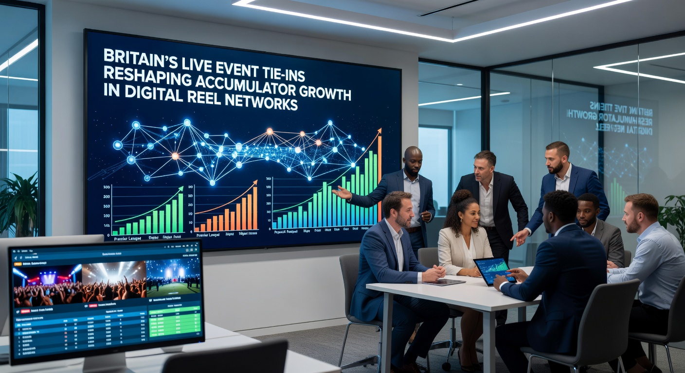 Live event tie-ins boosting accumulator growth in UK digital slot networks
