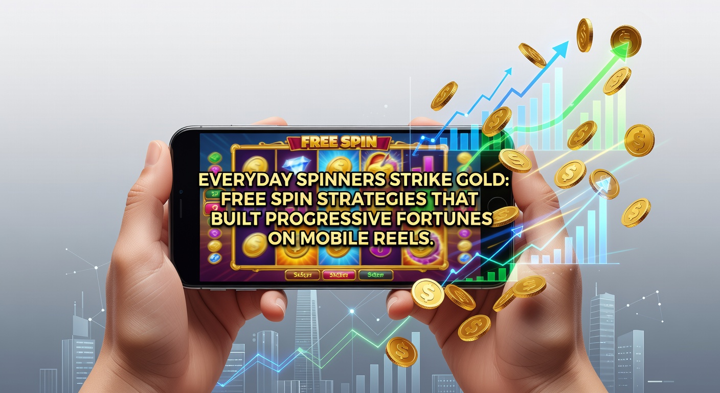 Close-up of hands holding a smartphone with a mobile slot game in full free spin frenzy, progressive jackpot flashing at £500,000 amid exploding symbols and bonus meters