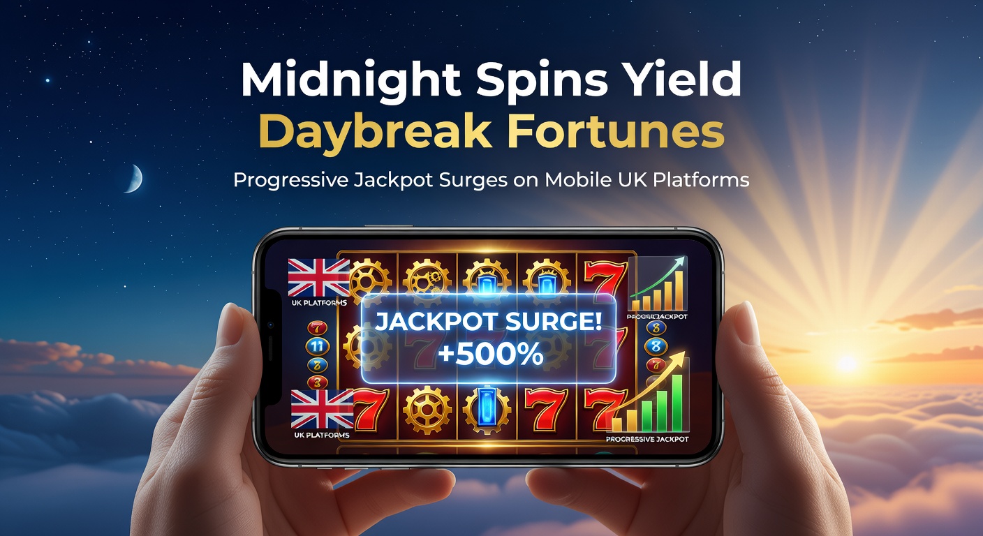 Vibrant mobile screen showing a progressive jackpot ticking up during late-night spins on a UK slots app, with neon reels and glowing fortune symbols