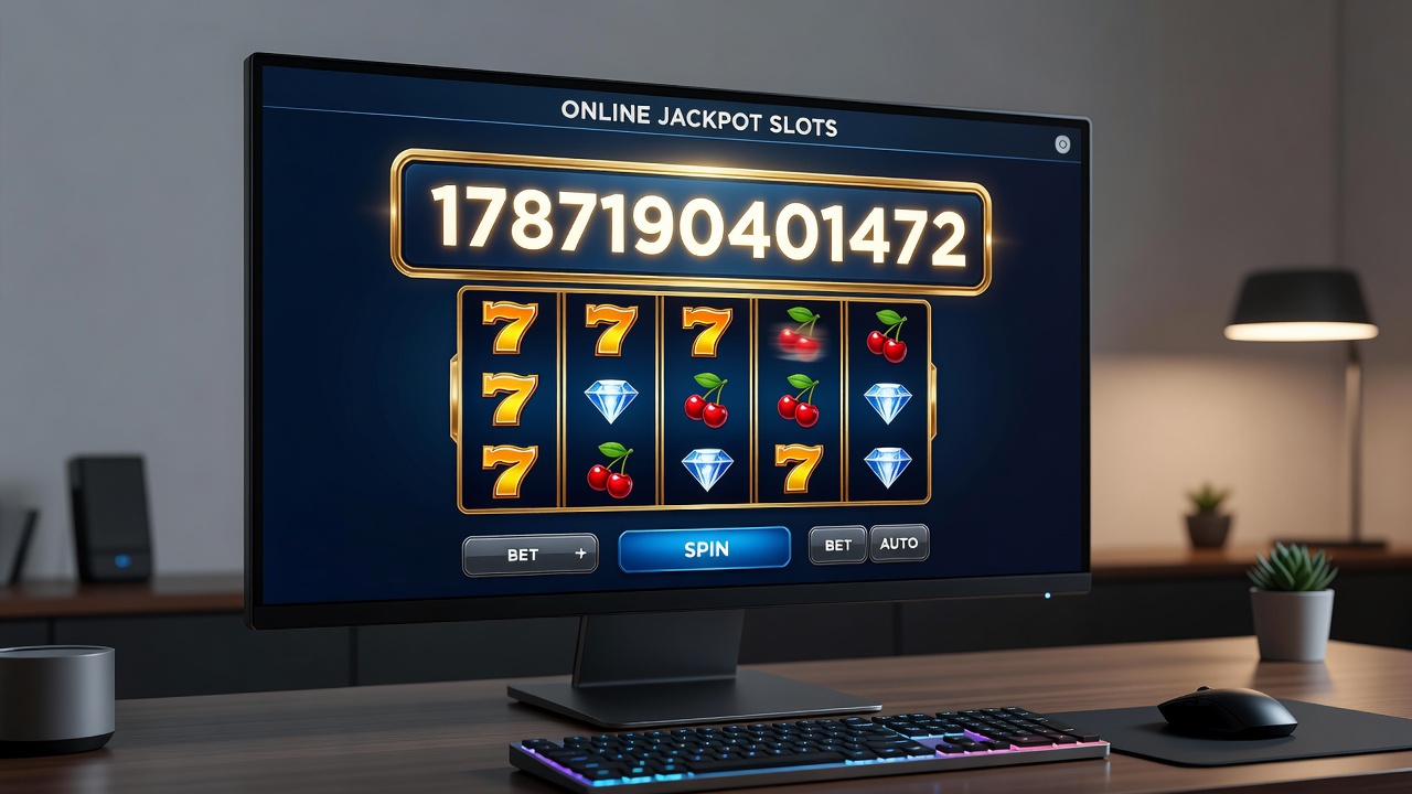 Detailed view of cascading reel mechanics in a progressive jackpot slot game with highlighted bonus features