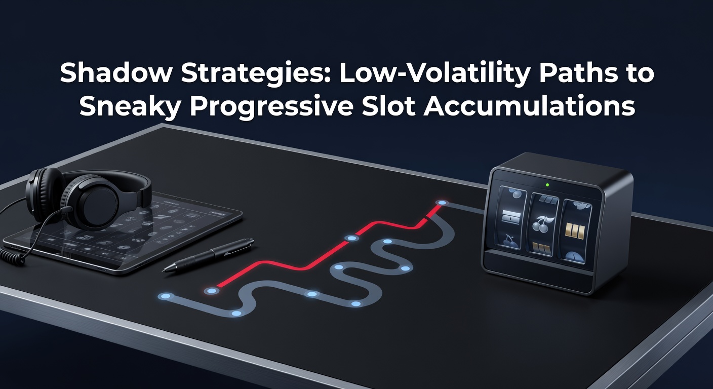 Chart displaying low-volatility slot payout frequencies versus progressive accumulation rates over time