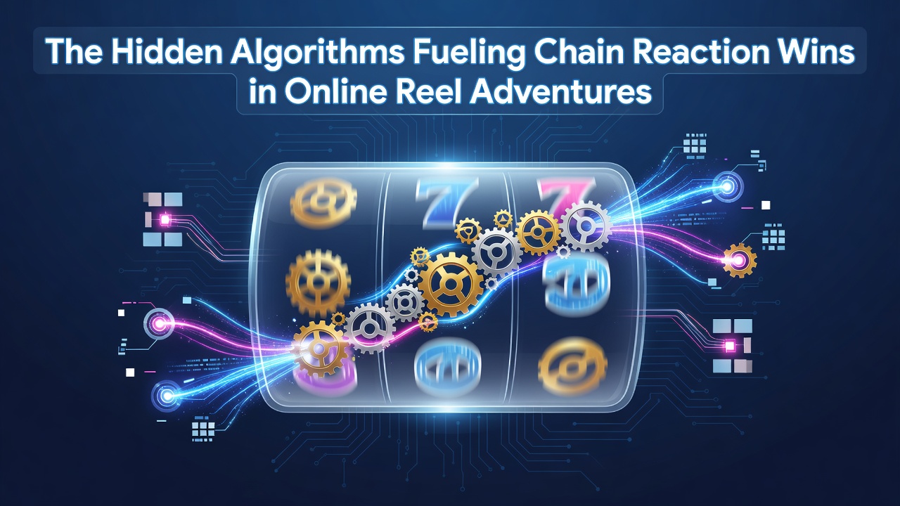 Illustration of cascading reel mechanics in online slot games showing symbols falling into new positions