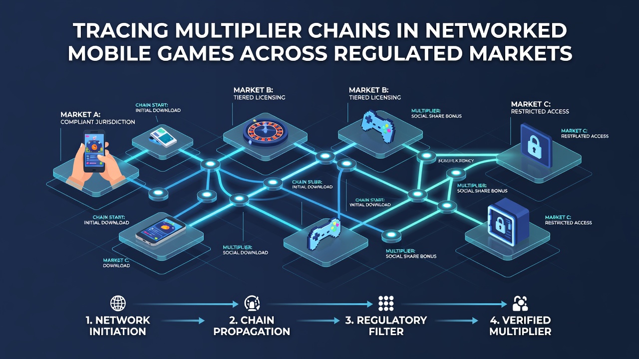 Screenshot of audit dashboard displaying multiplier chain logs from mobile game servers in August 2026